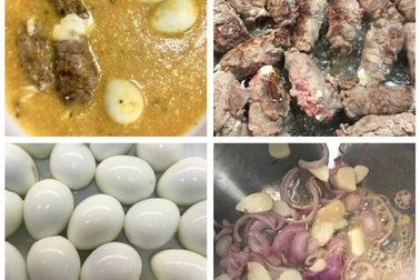 Cuối tuần chiêu đãi cả nhà súp bò cuộn phô mai thơm ngon béo ngậy