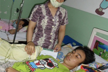 Cậu học sinh giỏi bước vào giai đoạn chữa trị đặc biệt