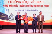 Trường Đại học Sư phạm Đà Nẵng có tân hiệu trưởng