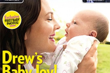 Drew Barrymore lần đầu khoe công chúa nhỏ