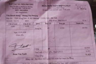 Tá hỏa khi tiền điện tăng... 190 lần