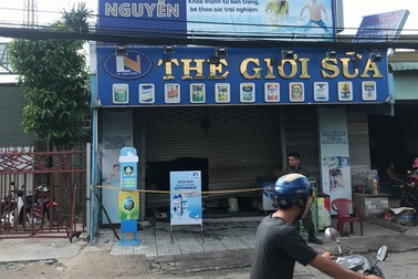 Cháy cửa hàng tạp hóa, chồng chết vợ nguy kịch