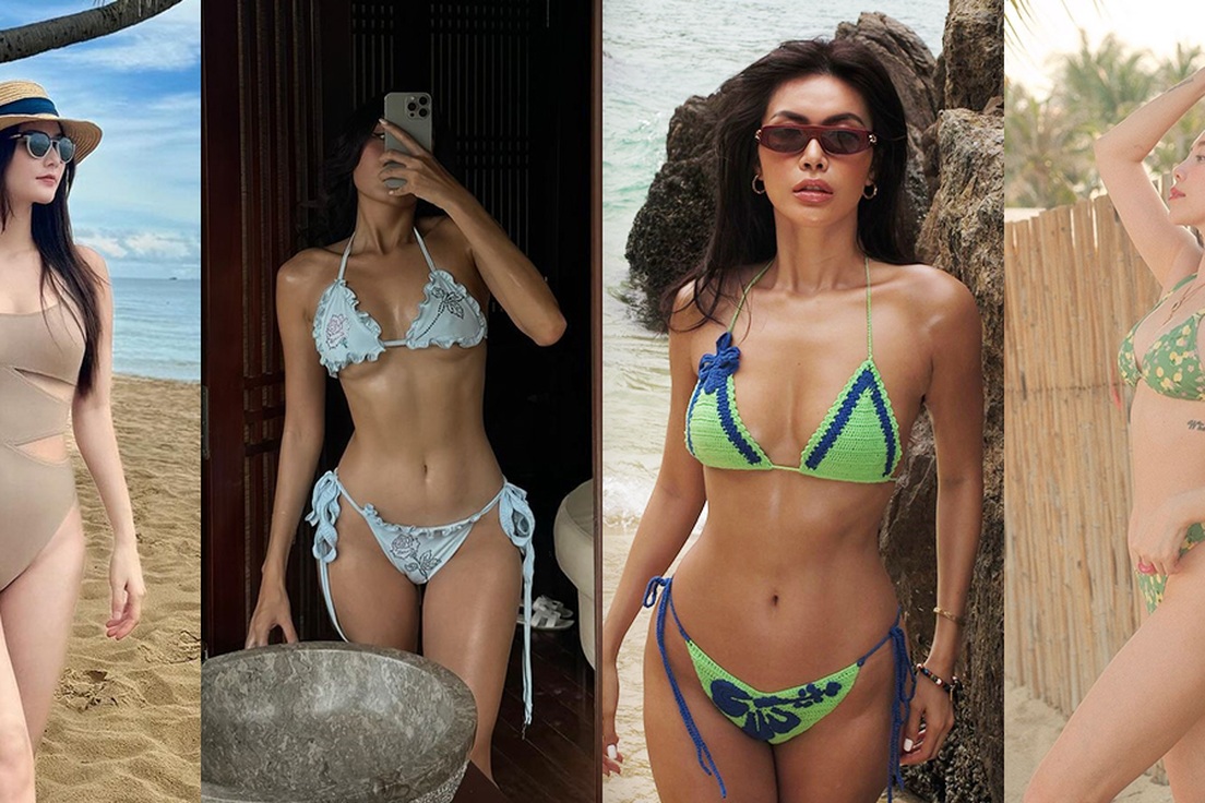 Mốt bikini giúp dàn mỹ nhân Việt khoe đường cong nóng bỏng