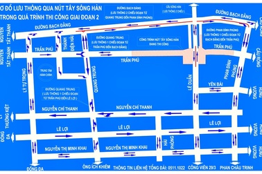 Ngày 10/1, Đà Nẵng thông xe hai chiều qua cầu sông Hàn trở lại