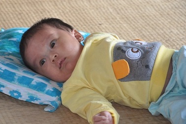 Em bé Viên Đức Anh đã được bác sĩ bệnh viện Nhi TW tiến hành ghép tủy