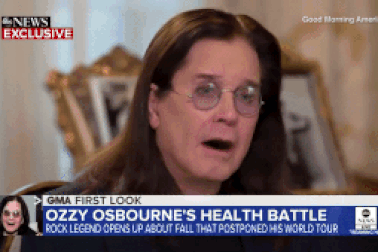 Ngôi sao nhạc rock đình đám bật khóc trên truyền hình tiết lộ bệnh tình