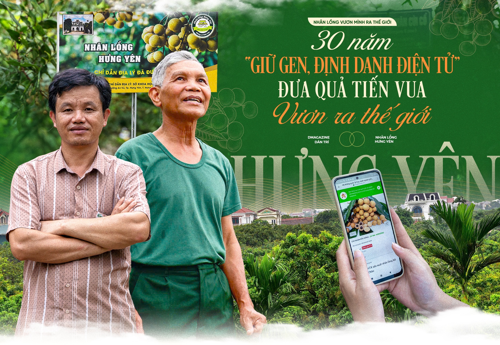 30 năm “giữ gen, định danh điện tử” đưa quả tiến vua vươn ra thế giới