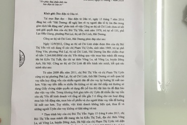 Hải Dương: Dân tố bị “Lừa đảo chiếm đoạt tài sản”, Cơ quan điều tra phủ nhận!?
