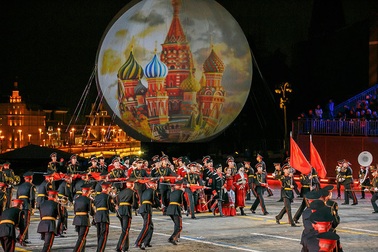 Mãn nhãn lễ hội quân nhạc lớn nhất thế giới tại Nga