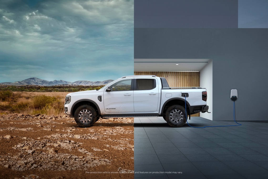 Ford Ranger phiên bản xăng lai điện chạy được hơn 45km thuần điện - 5 Ford Ranger phiên bản xăng lai điện chạy được hơn 45km thuần điện - 5