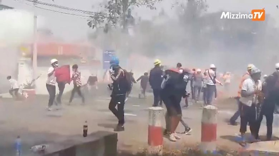 Thêm 39 người thiệt mạng trong ngày biểu tình đẫm máu nhất ở Myanmar - 1 Thêm 39 người thiệt mạng trong ngày biểu tình đẫm máu nhất ở Myanmar - 1