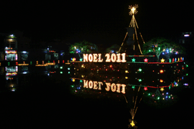 Nhà thờ đá Phát Diệm trước ngày Giáng sinh