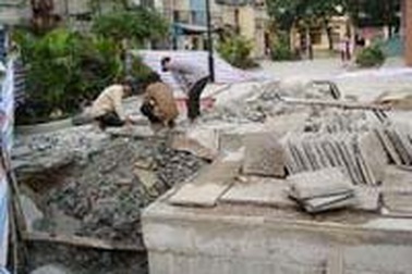 Bể ngầm chung cư mới sử dụng đã hỏng