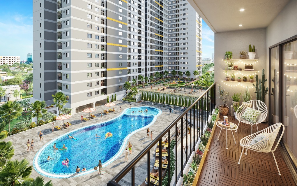 Dự án căn hộ Legacy Central cất nóc - 8 Dự án căn hộ Legacy Central cất nóc - 8