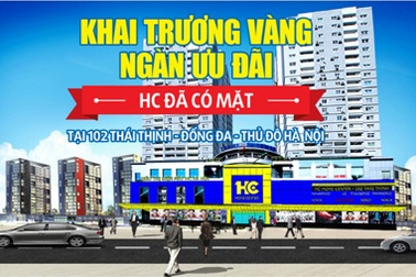 Hệ thống Siêu thị Điện máy HC: Khai trương Siêu thị mới tại Hà Thành Plaza