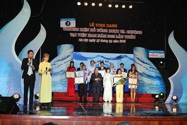 Sabeco tài trợ chương trình "Thương hiệu đồ uống ưa chuộng 2015