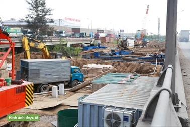TP.HCM: Nút giao Mỹ Thủy đẩy tiến độ, gấp rút hoàn thành giai đoạn 1