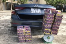 Cận tết, liên tiếp bắt giữ nhiều vụ pháo lậu từ vùng biên về