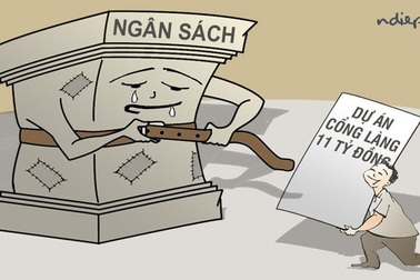 Tiêu ngân sách kiểu “Xắn tay áo xô đốt nhà táng giấy”
