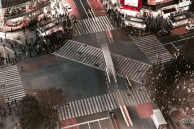 Giao lộ tấp nập nhất thế giới ở Tokyo