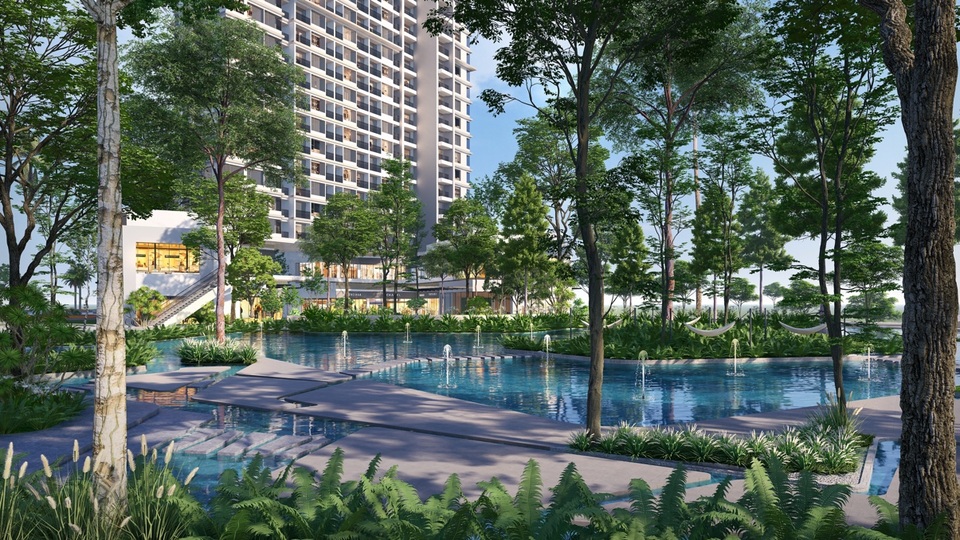 Cư dân Ecopark ngồi trong nhà ngắm suối chảy, thác đổ trong rừng - 3 Cư dân Ecopark ngồi trong nhà ngắm suối chảy, thác đổ trong rừng - 3