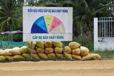 Vườn quốc gia U Minh Thượng tạm ngưng đón khách tham quan để phòng cháy