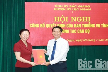 Bổ nhiệm Bí thư huyện uỷ tại thủ phủ vải thiều Bắc Giang!