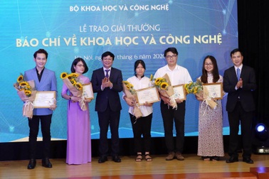 Công bố giải thưởng báo chí về Khoa học và Công nghệ năm 2020