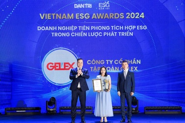 Gelex được vinh danh ở hạng mục tiên phong tích hợp ESG trong chiến lược phát triển