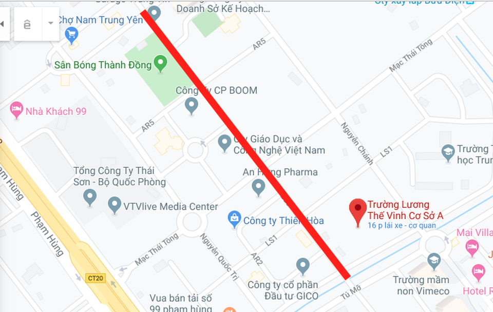Hà Nội: Toàn cảnh tuyến đường dự kiến mang tên Anh hùng Núp - 12 Hà Nội: Toàn cảnh tuyến đường dự kiến mang tên Anh hùng Núp - 12