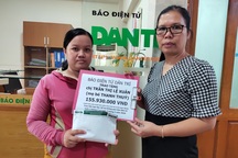 “Nhờ bạn đọc Dân trí mà con em tiếp tục được điều trị”