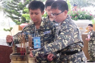 Đà Nẵng: 80 “chiến sĩ” nhí “lên đường nhập ngũ”