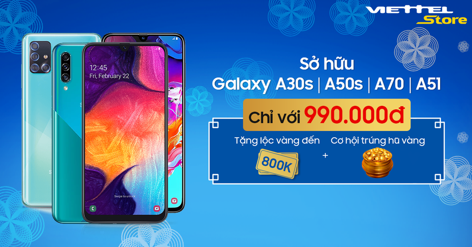 Samsung Galaxy A30s, A50s, A51, A70 sở hữu chỉ với 990k khi mua trả góp 0% - 1 Samsung Galaxy A30s, A50s, A51, A70 sở hữu chỉ với 990k khi mua trả góp 0% - 1