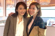 Hai "chị đẹp" Lê Tư và Xa Thi Mạn hội ngộ