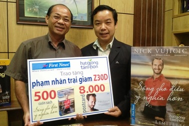 “Sống cho điều ý nghĩa hơn” của Nick Vujicic đến trại giam