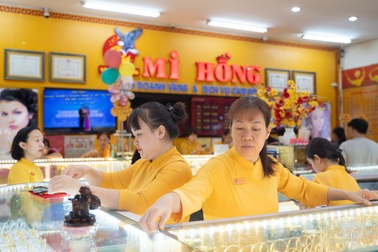 Cửa hàng Mi Hồng, Bảo Tín Mạnh Hải tại TPHCM sau kết luận thanh tra vàng