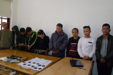 Triệt xóa đường dây đánh bạc, cho vay nặng lãi quy mô lớn