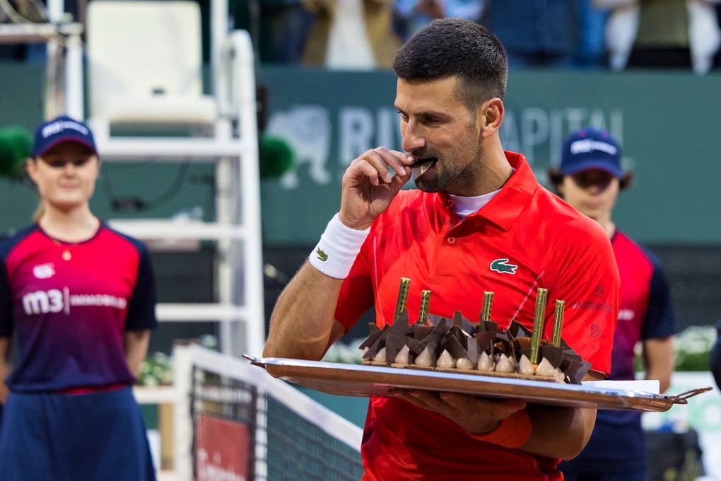 Djokovic kỷ niệm sinh nhật lần thứ 37 bằng chiến thắng ở Geneva Open - 1