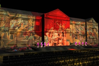 Đêm nghệ thuật 3D mapping tái hiện lịch sử Xô Viết Nghệ Tĩnh