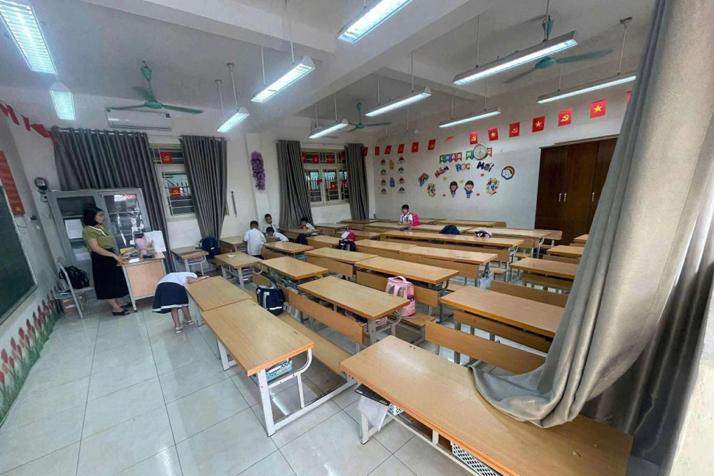 Ruttent kött och ägg i skolan: Föräldrar låter sina barn stanna hemma - 1 Vụ thịt ôi, trứng hỏng vào trường: Phụ huynh đồng loạt cho con nghỉ học - 1