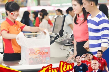 Co.opmart giảm giá mạnh 2.300 sản phẩm cổ vũ trận chung kết U23 Việt Nam