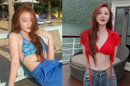 Nhiều năm kín đáo, hot girl Ribi Sachi bất ngờ mặc bikini khiến fan sốc
