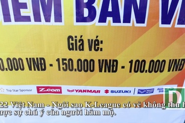 Trận giao hữu quốc tế U22 Việt Nam - Ngôi sao K-League: Ảm đạm trước giờ bóng lăn