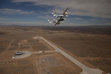 Mở đường băng tại sân bay vũ trụ đầu tiên trên thế giới