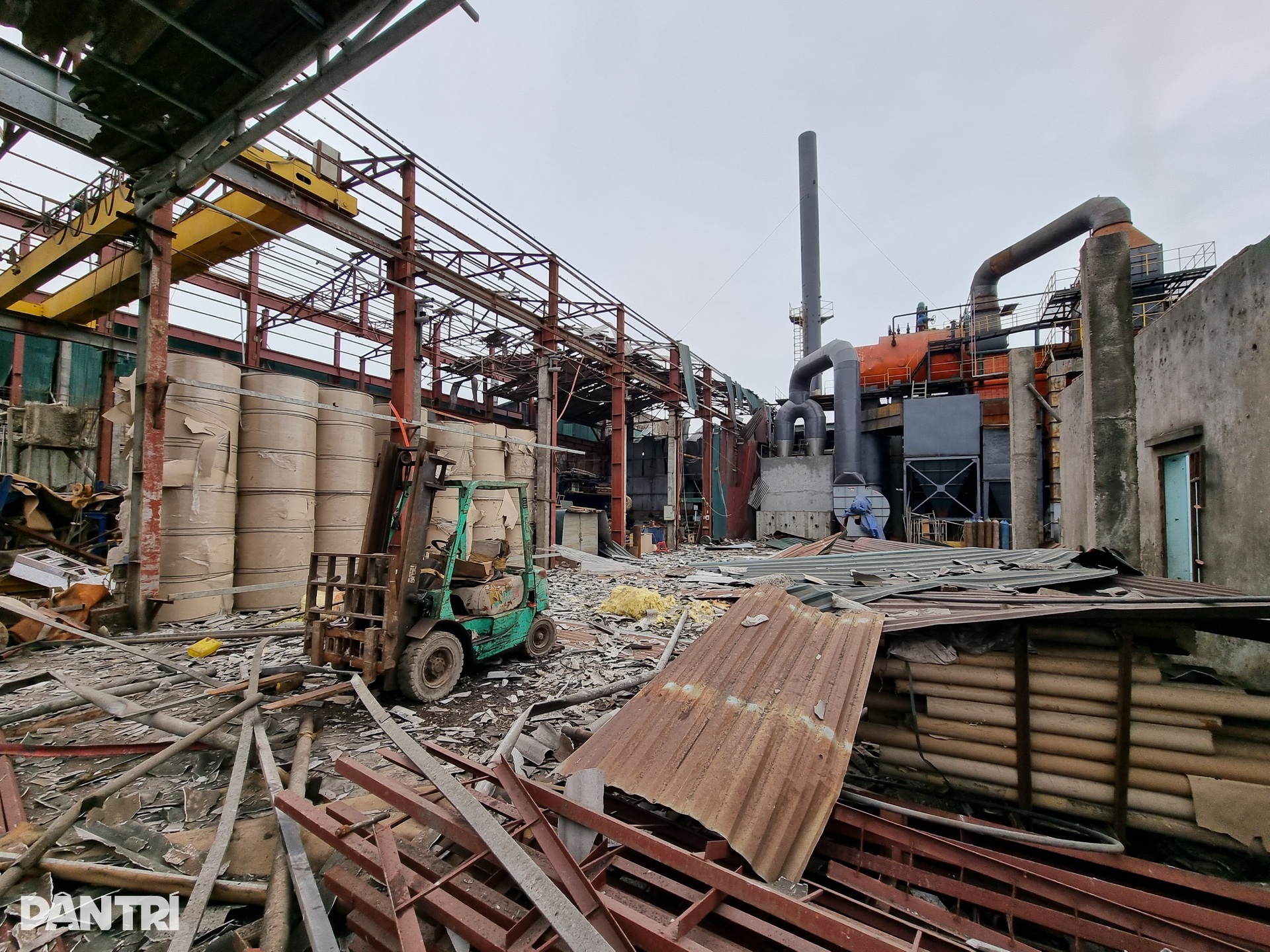 Cảnh tan hoang sau vụ nổ tại khu công nghiệp ở Bắc Ninh - 1