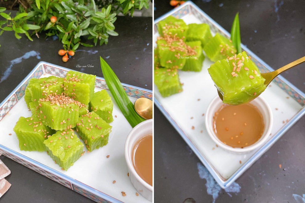 Những món ăn xanh mướt, thơm nức từ lá dứa của mẹ đảm TPHCM - 3 Những món ăn xanh mướt, thơm nức từ lá dứa của mẹ đảm TPHCM - 3