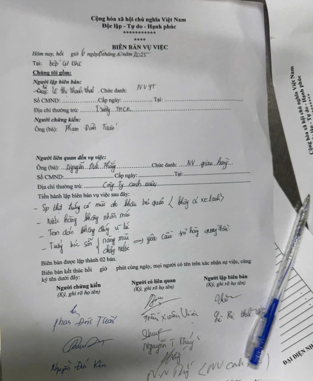 Romlott hús és tojás iskolába hozatalának esete: A beszállító elismerte a hibákat - 1 Vụ đưa thịt ôi, trứng hỏng vào trường học: Nhà cung cấp thừa nhận sai sót - 1