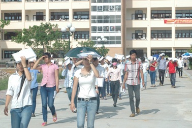 ĐH Thái Nguyên: Điểm thi cao hơn năm trước