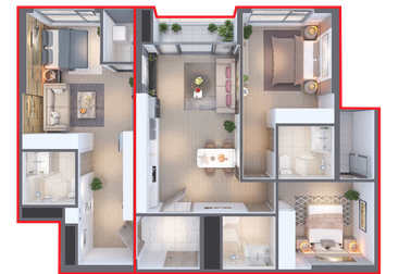 Căn hộ hai chìa khóa Dual Key – Giải pháp linh hoạt cho gia đình đa thế hệ