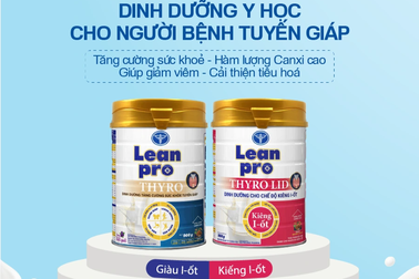 Sản phẩm dinh dưỡng tốt cho tuyến giáp Leanpro Thyro và Thyro Lid